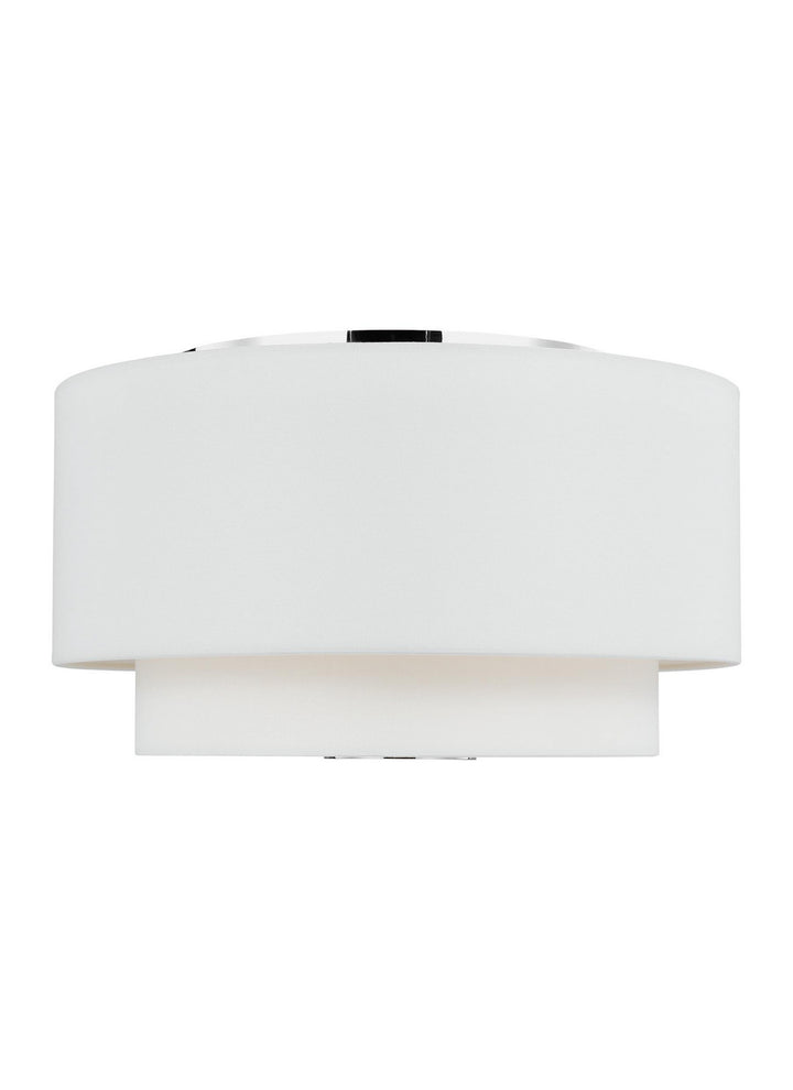 Visual Comfort Studio Canada - KSF1043PN - Three Light Flush Mount - Sawyer - Polished Nickel