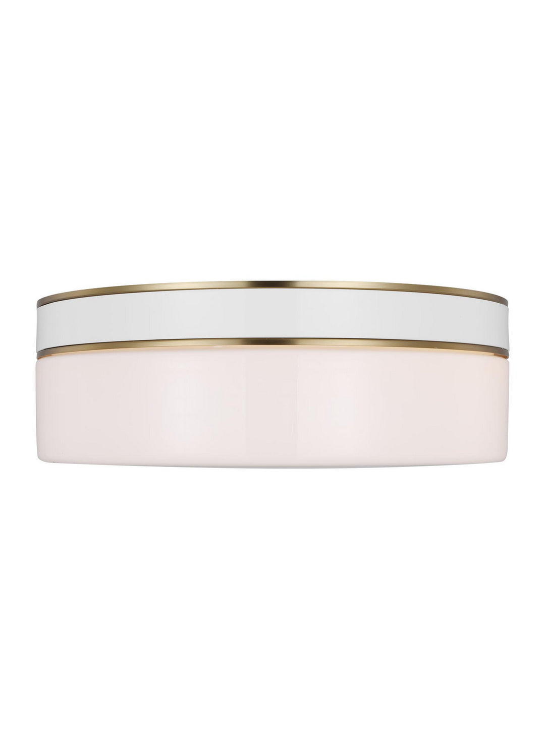 Visual Comfort Studio Canada - KSF1072BBSGW - Two Light Flush Mount - Monroe - Burnished Brass