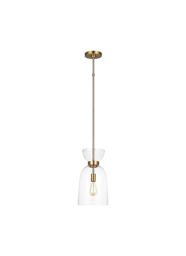 Visual Comfort Studio Canada - KSP1031BBSCG - One Light Pendant - Londyn - Burnished Brass with Clear Glass