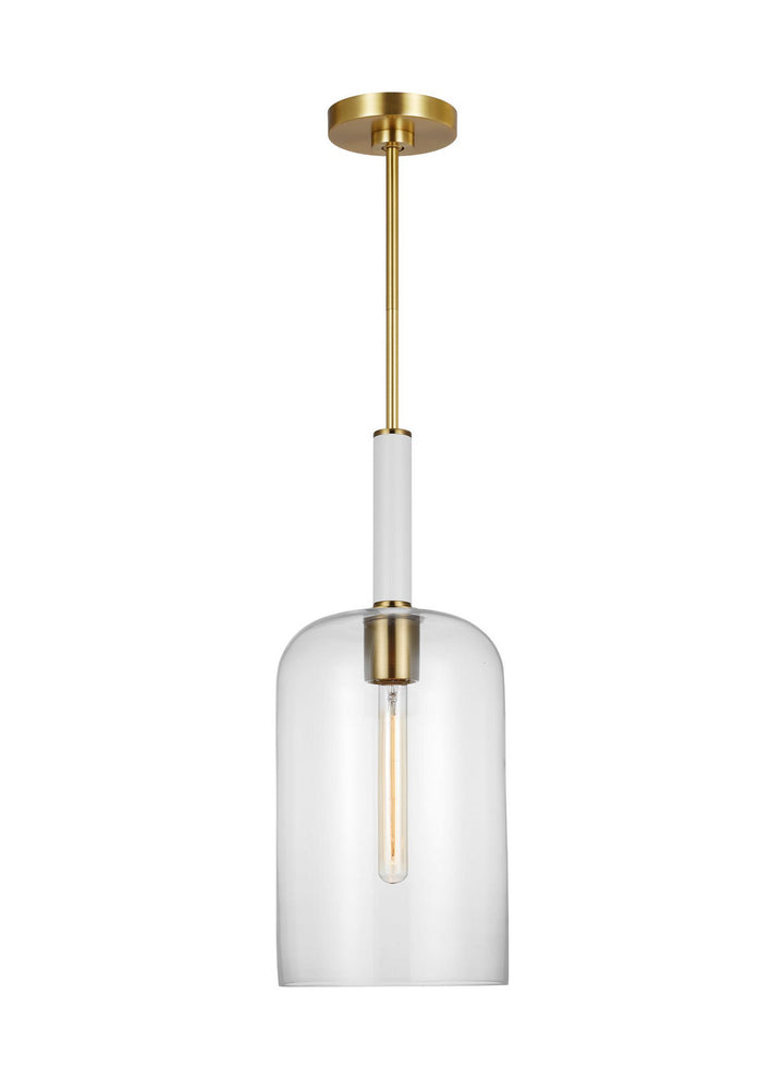 Visual Comfort Studio Canada - KSP1051BBSGW - One Light Pendant - Monroe - Burnished Brass