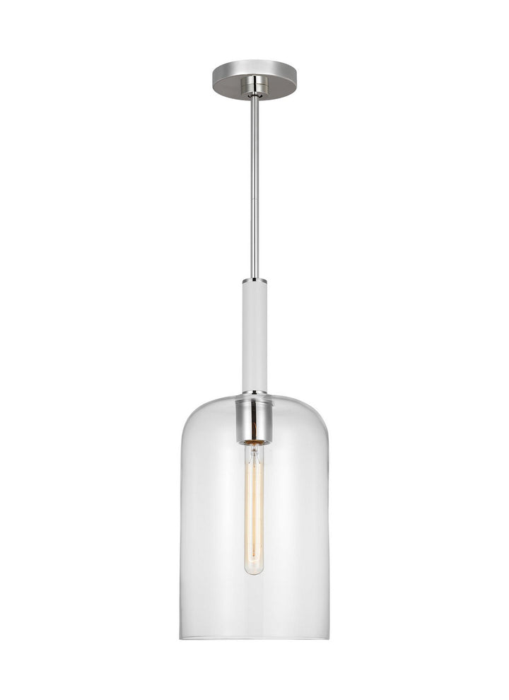 Visual Comfort Studio Canada - KSP1051PNGW - One Light Pendant - Monroe - Polished Nickel