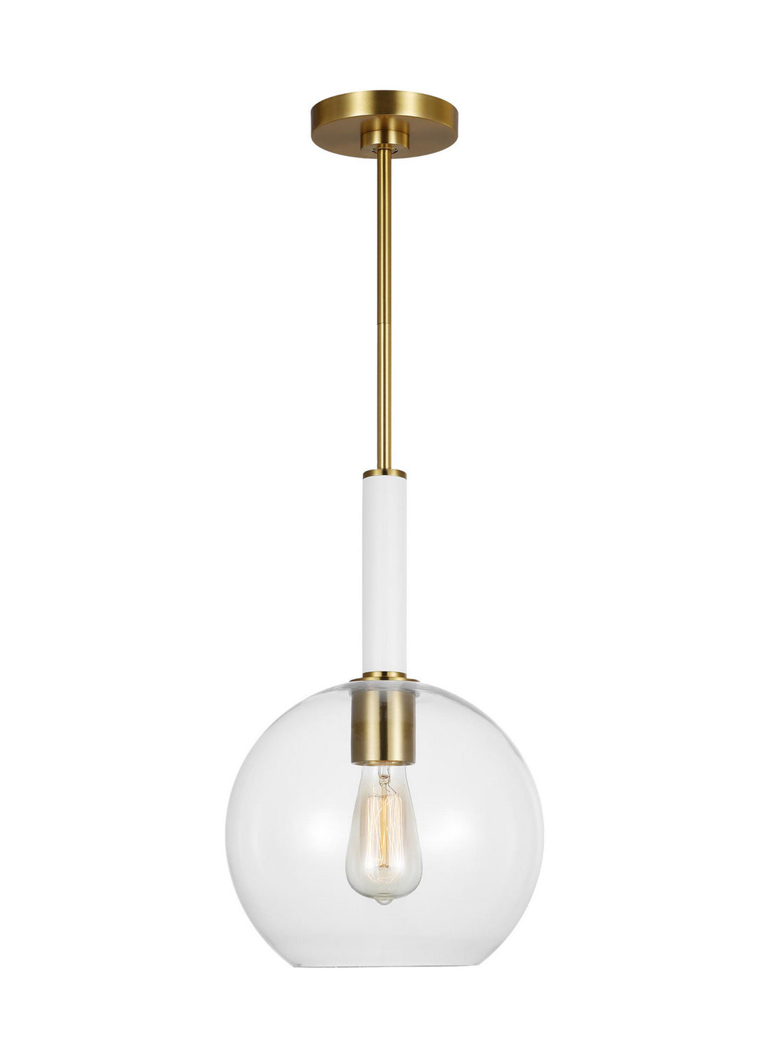 Visual Comfort Studio Canada - KSP1061BBSGW - One Light Pendant - Monroe - Burnished Brass