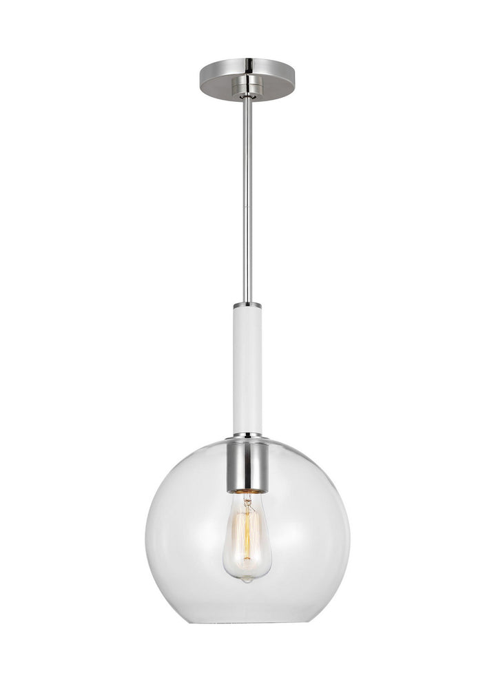 Visual Comfort Studio Canada - KSP1061PNGW - One Light Pendant - Monroe - Polished Nickel