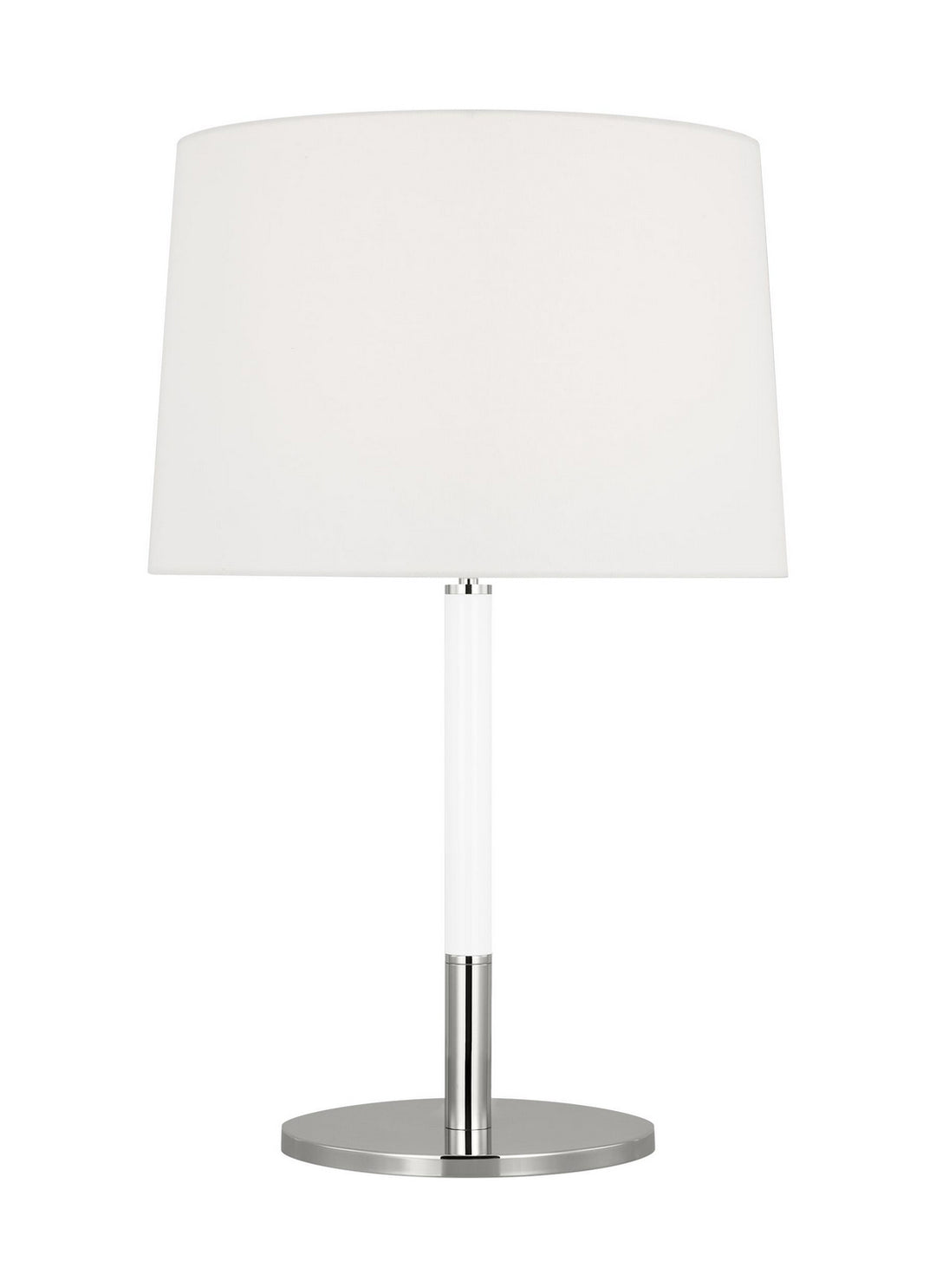 Visual Comfort Studio Canada - KST1041PNGW1 - One Light Table Lamp - Monroe - Polished Nickel