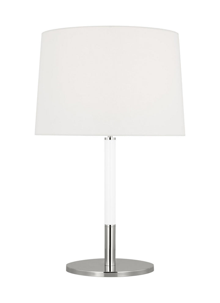 Visual Comfort Studio Canada - KST1041PNGW1 - One Light Table Lamp - Monroe - Polished Nickel