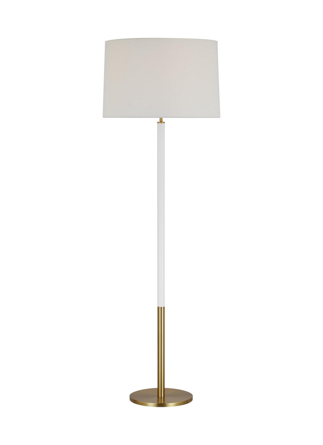 Visual Comfort Studio Canada - KST1051BBSGW1 - One Light Floor Lamp - Monroe - Burnished Brass