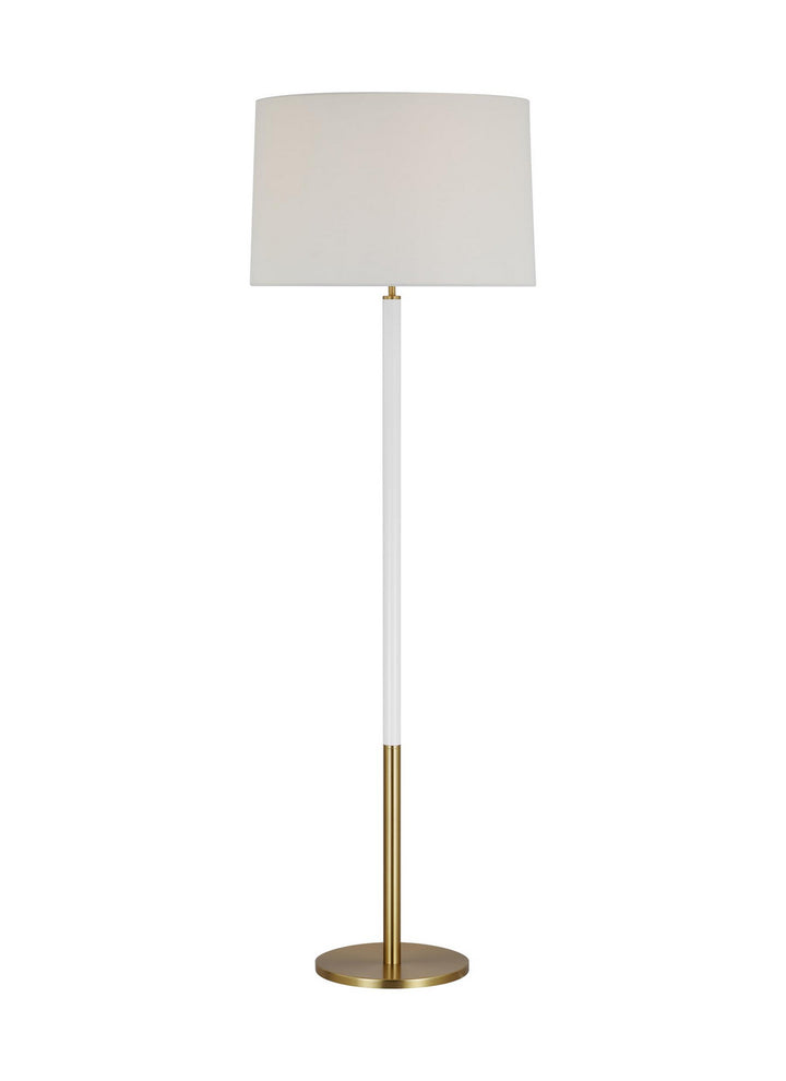 Visual Comfort Studio Canada - KST1051BBSGW1 - One Light Floor Lamp - Monroe - Burnished Brass