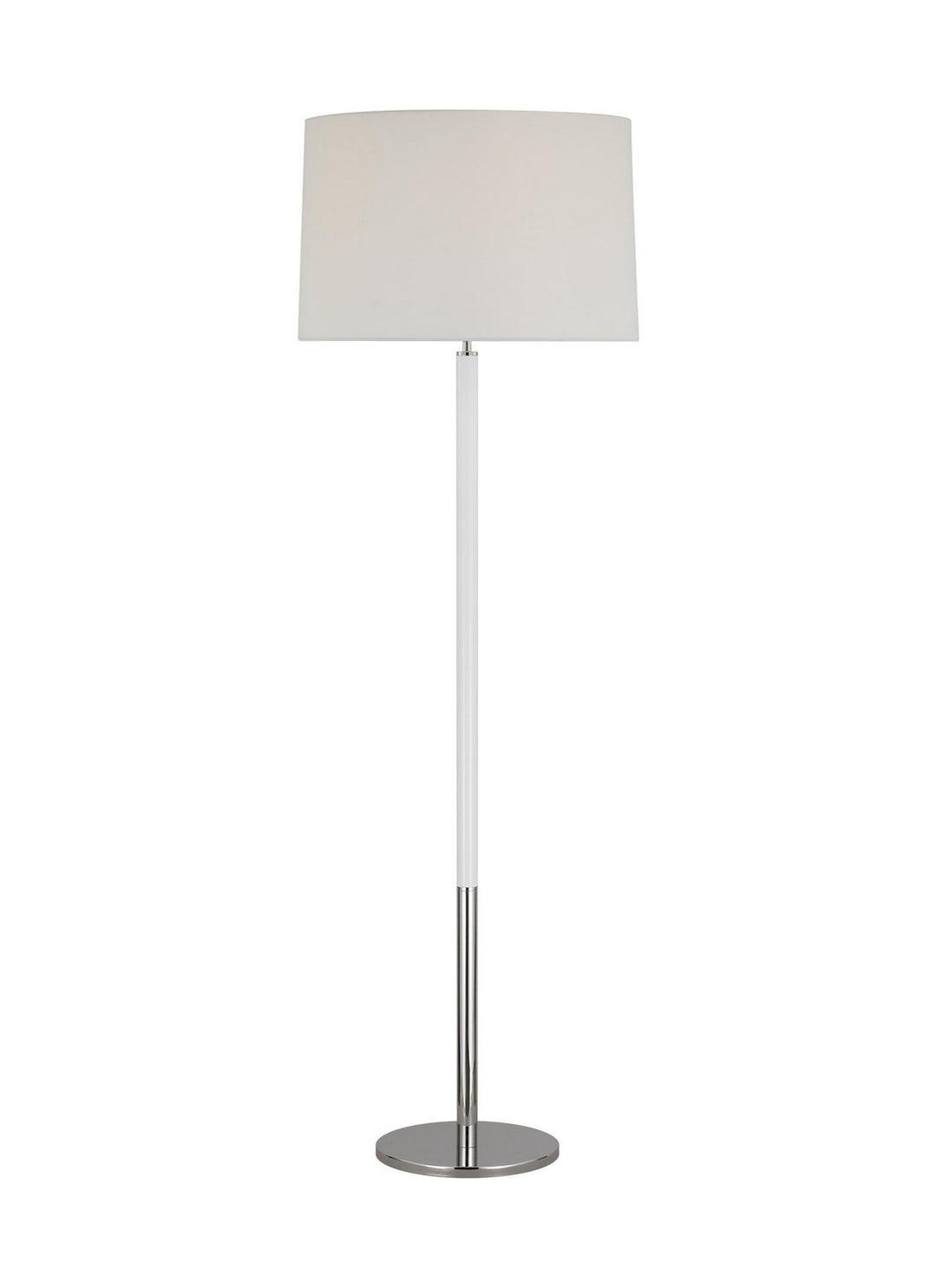 Visual Comfort Studio Canada - KST1051PNGW1 - One Light Floor Lamp - Monroe - Polished Nickel