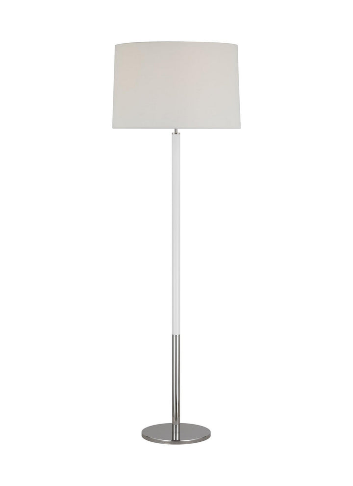 Visual Comfort Studio Canada - KST1051PNGW1 - One Light Floor Lamp - Monroe - Polished Nickel