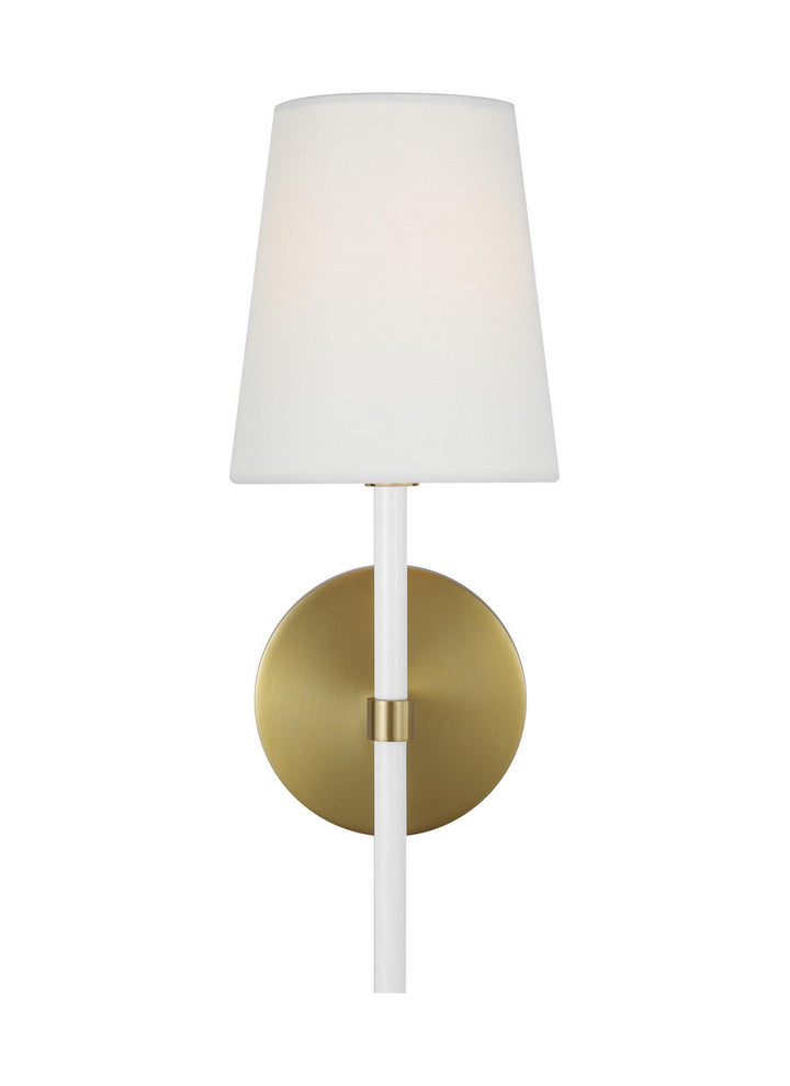 Monroe One Light Wall Sconce in Burnished Brass - available from The Lighting Shoppe, trusted by Canadian homeowners