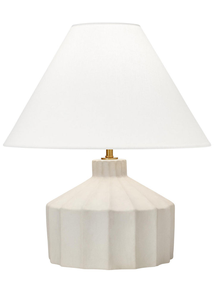 Veneto One Light Table Lamp in Matte Concrete - available from The Lighting Shoppe, trusted by Canadian homeowners