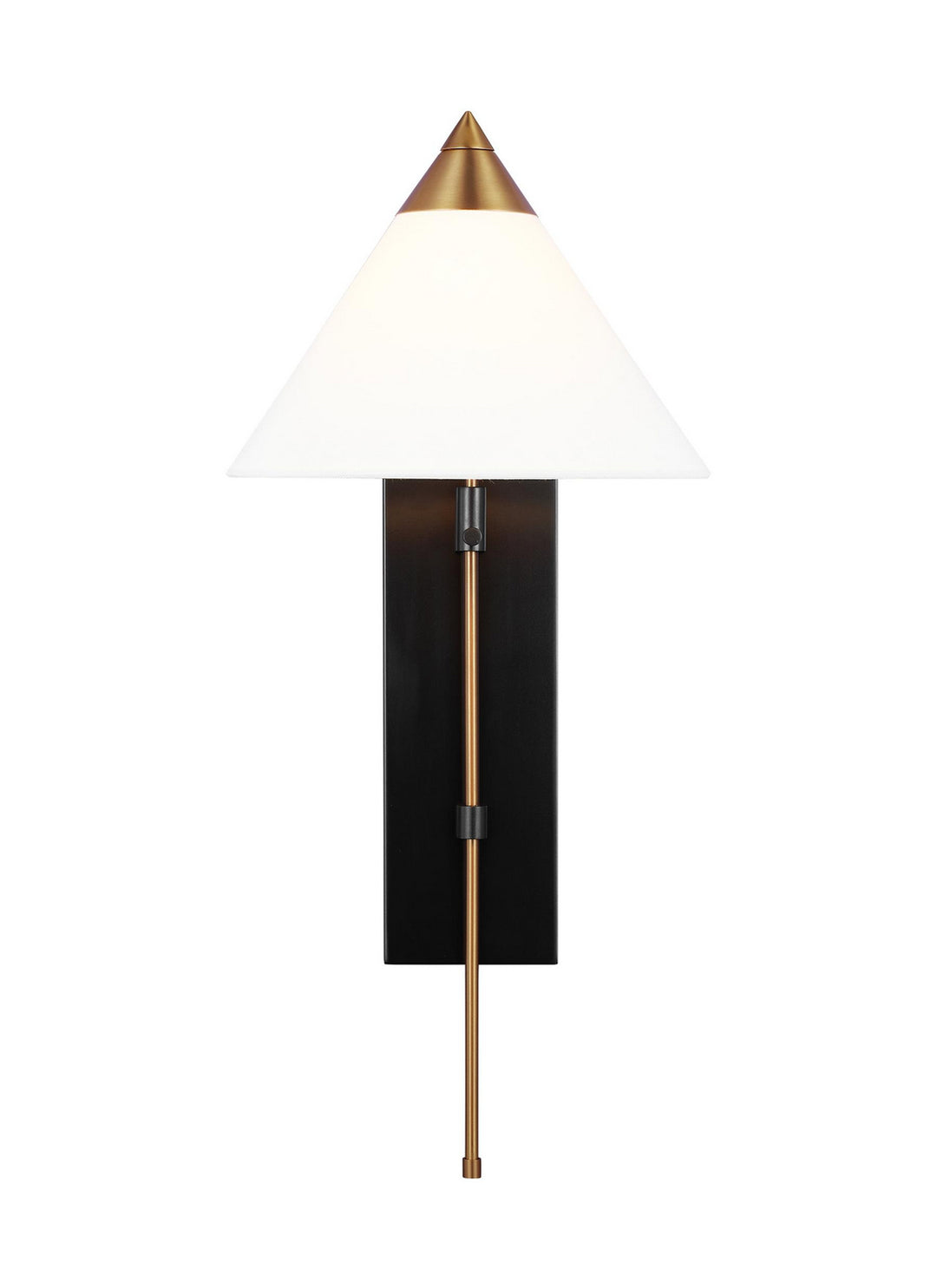 Visual Comfort Studio Canada - KWL1121BBSBNZ - One Light Wall Sconce - Franklin - Burnished Brass and Deep Bronze