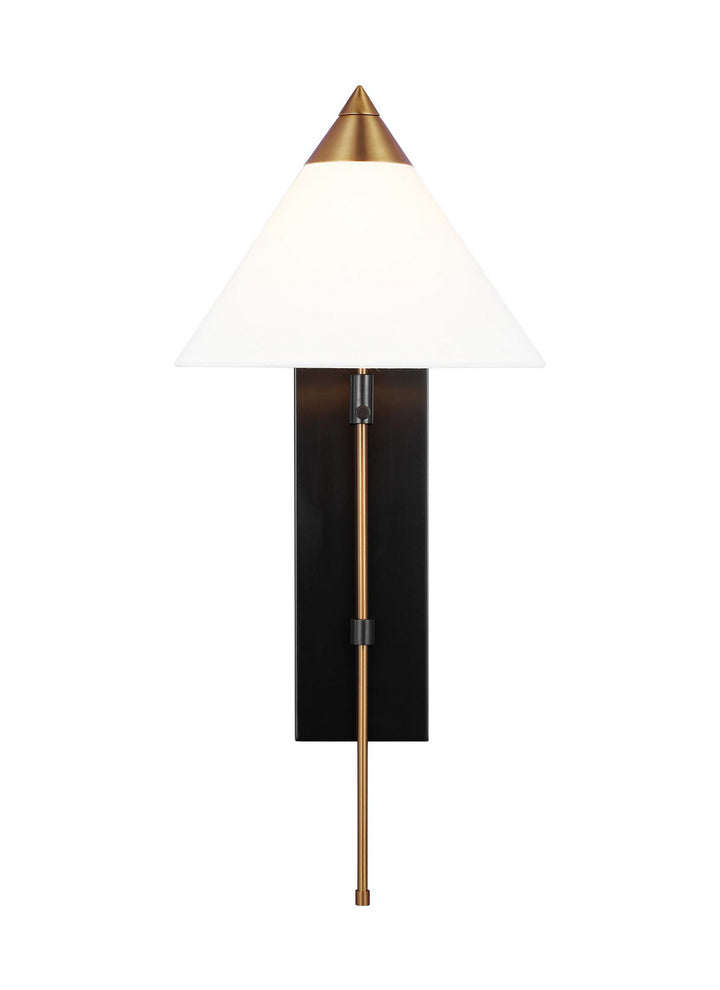 Visual Comfort Studio Canada - KWL1121BBSBNZ - One Light Wall Sconce - Franklin - Burnished Brass and Deep Bronze