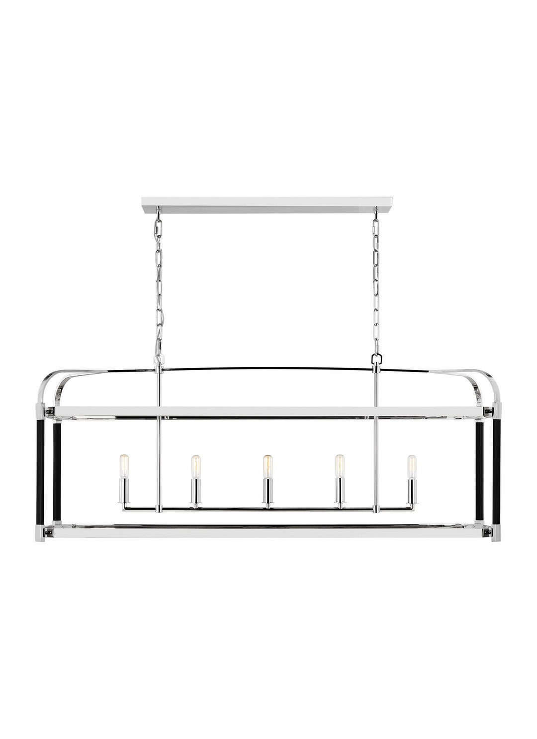 Visual Comfort Studio Canada - LC1165PN - Five Light Chandelier - Hadley - Polished Nickel