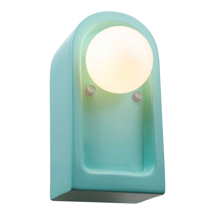 Ambiance Collection One Light Wall Sconce in Reflecting Pool Justice Designs