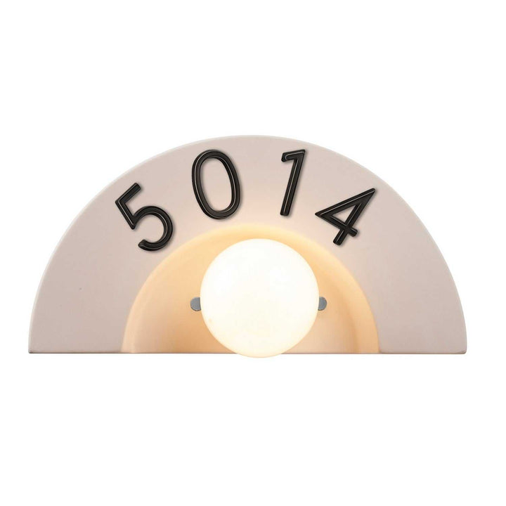 Ambiance Collection One Light Wall Sconce in Bisque Justice Designs