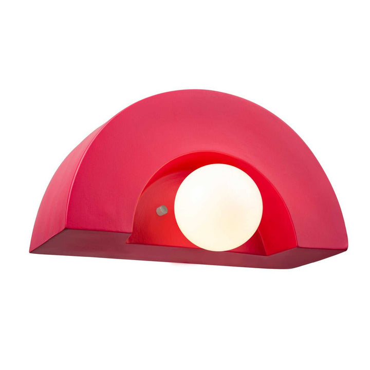 Ambiance Collection One Light Wall Sconce in Cerise Justice Designs