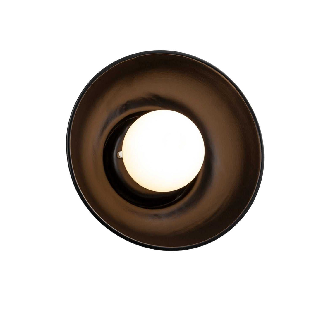 Ambiance Collection Wall Sconce in Carbon - Matte Black Justice Designs