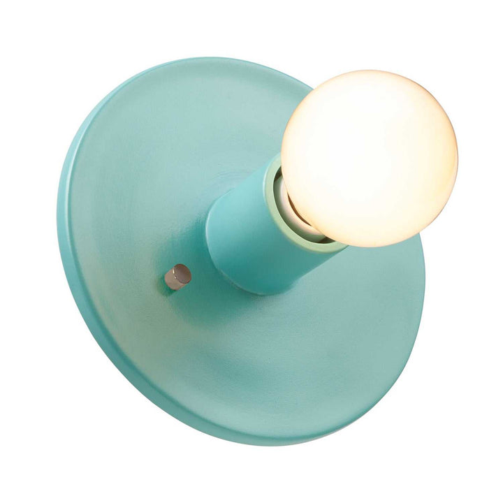 Ambiance Collection One Light Wall Sconce in Reflecting Pool Justice Designs