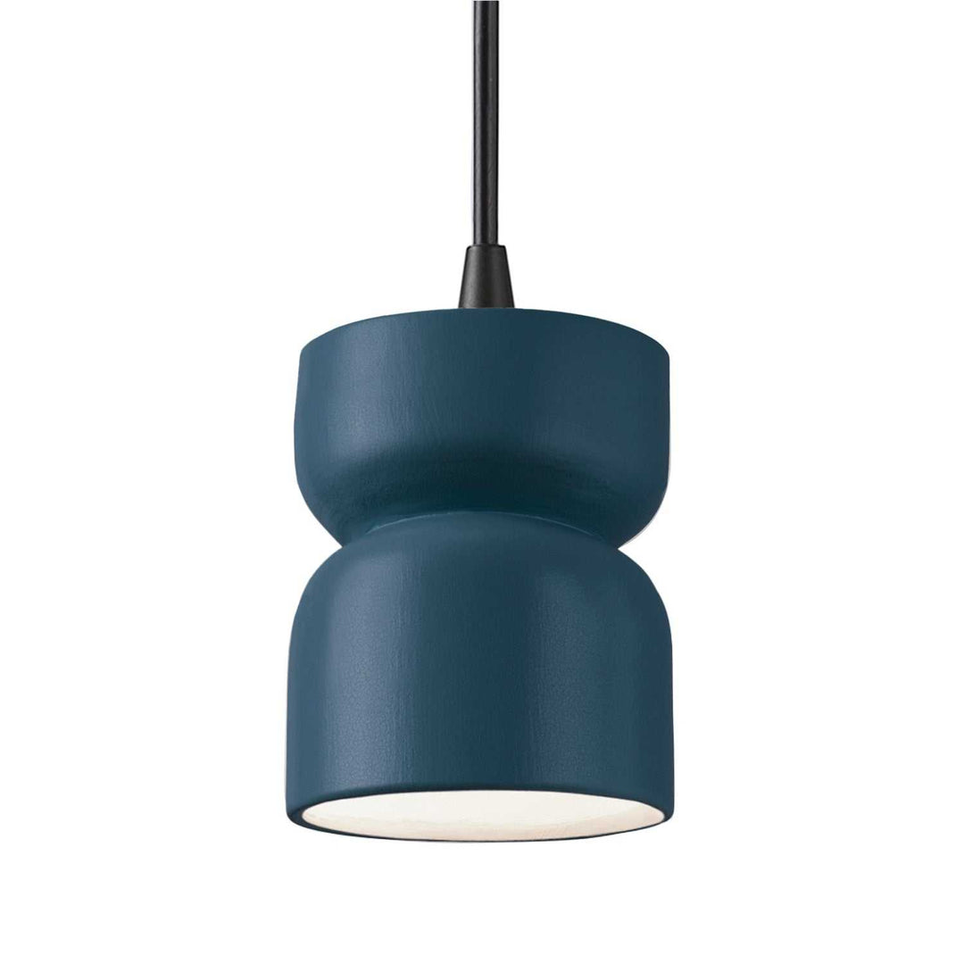 Radiance One Light Pendant in Midnight Sky Justice Designs