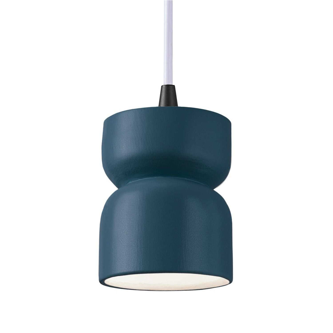 Radiance One Light Pendant in Midnight Sky Justice Designs