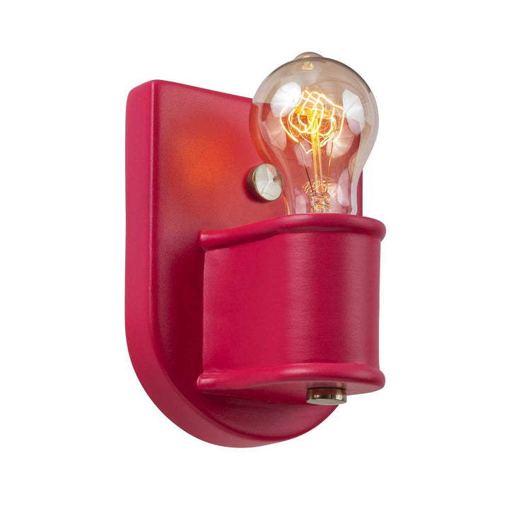 American Classics One Light Wall Sconce in Cerise Justice Designs