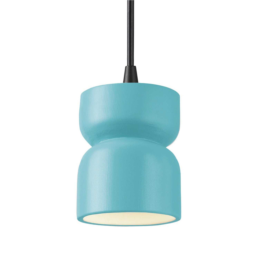 Radiance One Light Pendant in Reflecting Pool Justice Designs