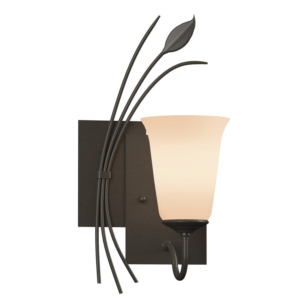 Hubbardton Forge Canada - 205122-SKT-LFT-07-GG0035 - One Light Wall Sconce - Leaf - Dark Smoke