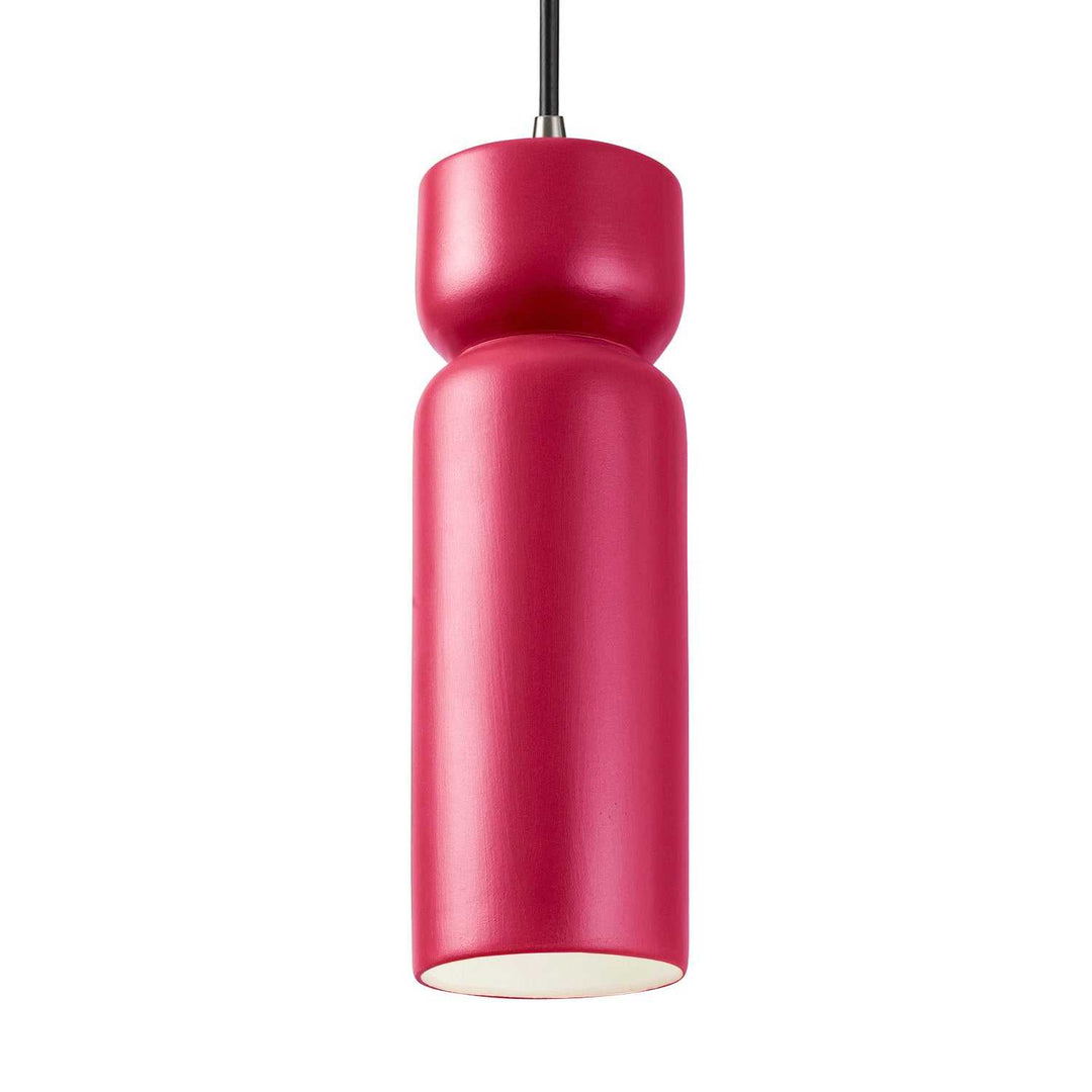 Radiance One Light Pendant in Cerise Justice Designs