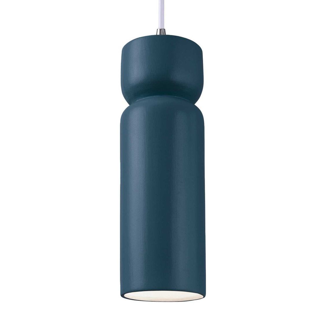Radiance One Light Pendant in Midnight Sky Justice Designs