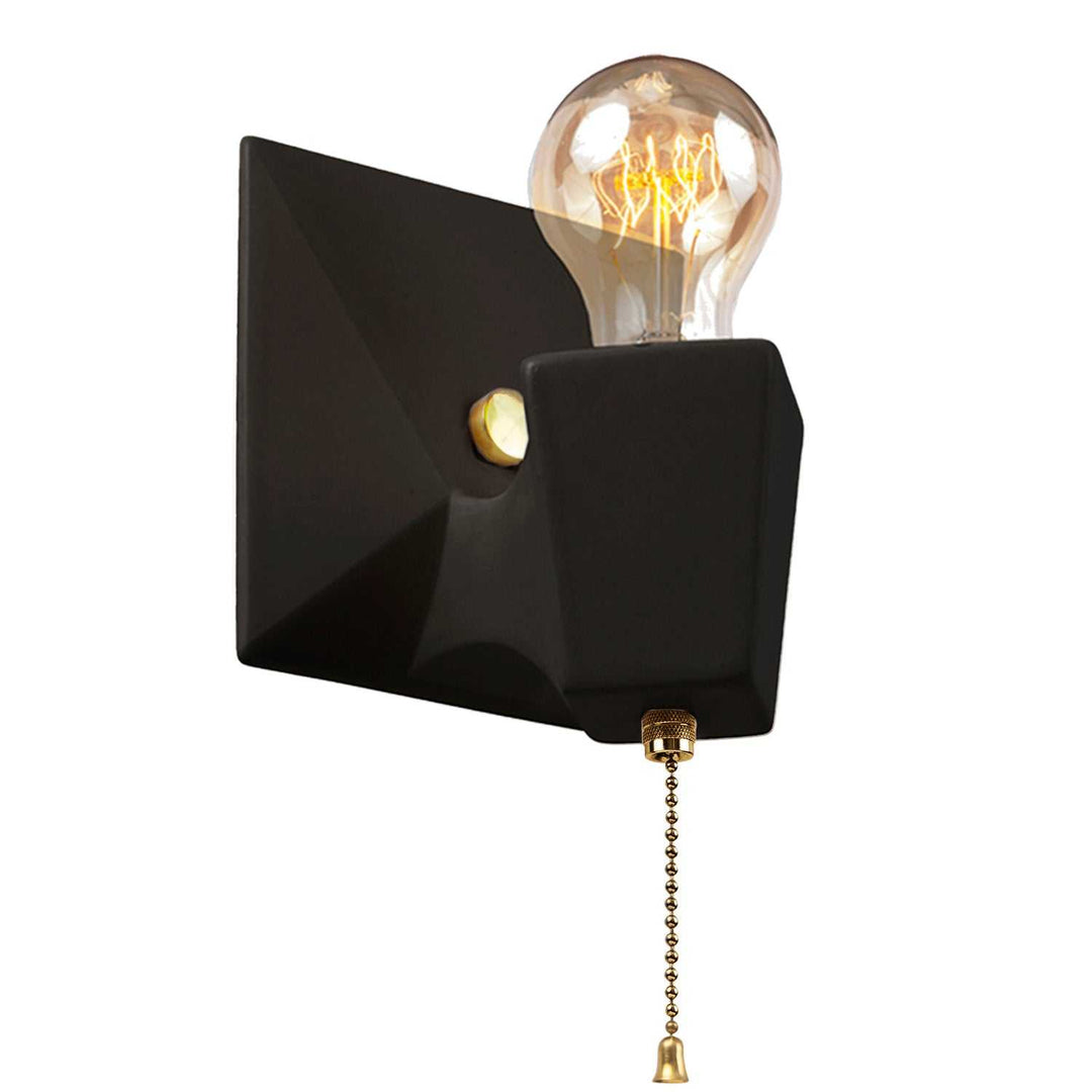 American Classics One Light Wall Sconce in Carbon - Matte Black Justice Designs