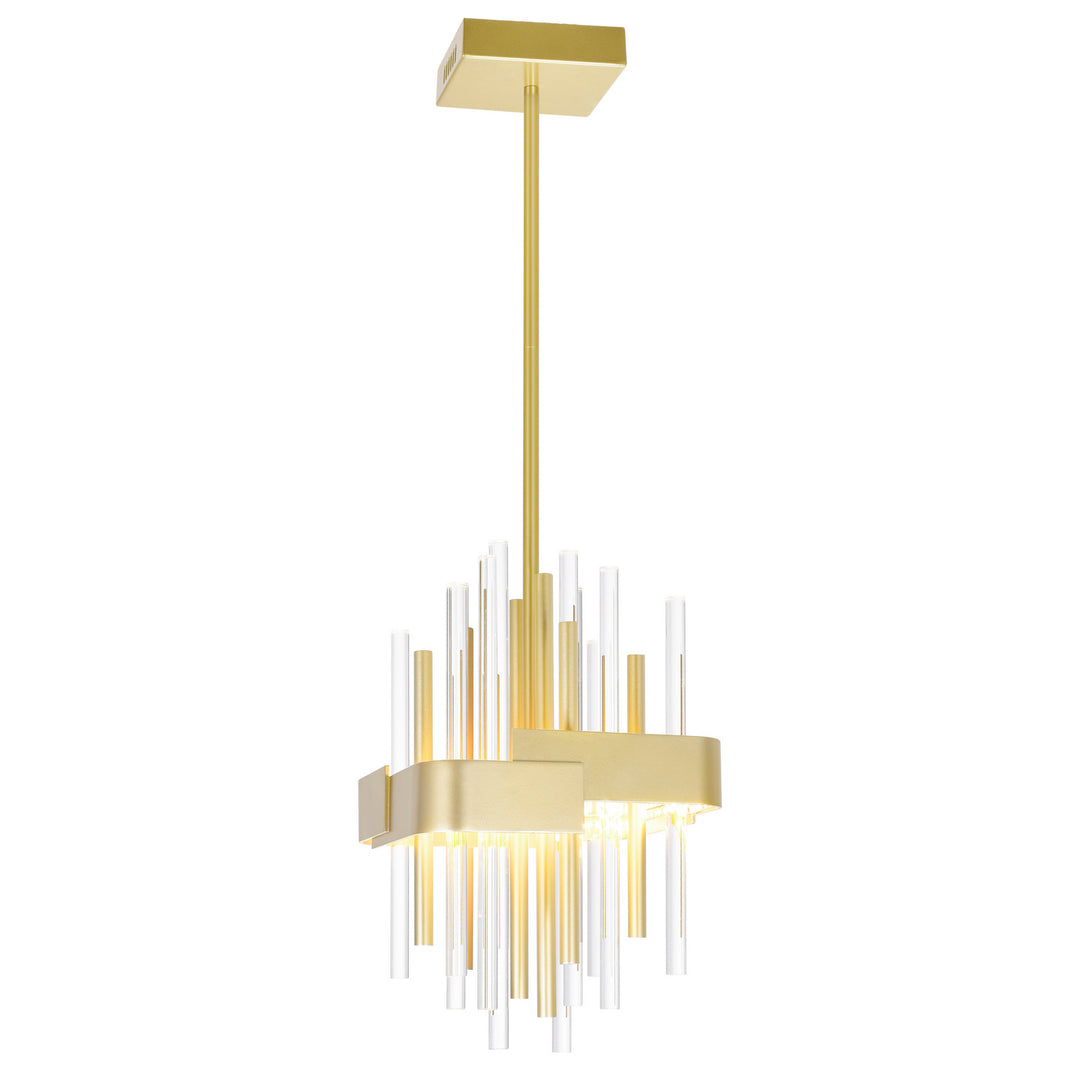 Millipede LED Mini Pendant in Satin Gold - available from The Lighting Shoppe, trusted by Canadian homeowners