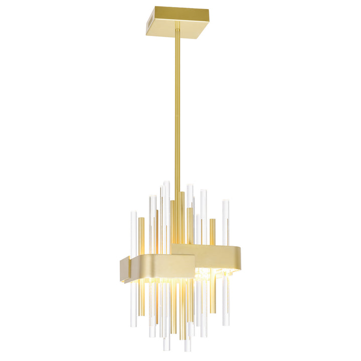 Millipede LED Mini Pendant in Satin Gold - available from The Lighting Shoppe, trusted by Canadian homeowners