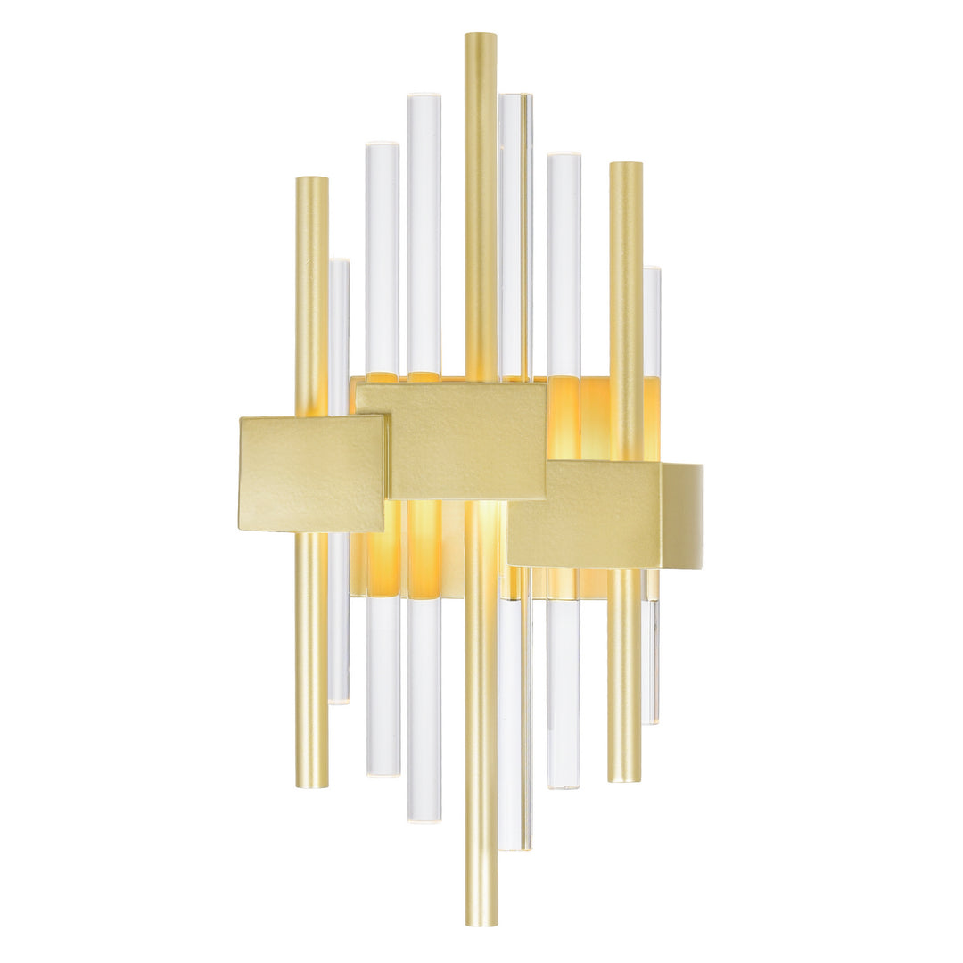 Millipede LED Wall Sconce in Satin Gold - available from The Lighting Shoppe, trusted by Canadian homeowners