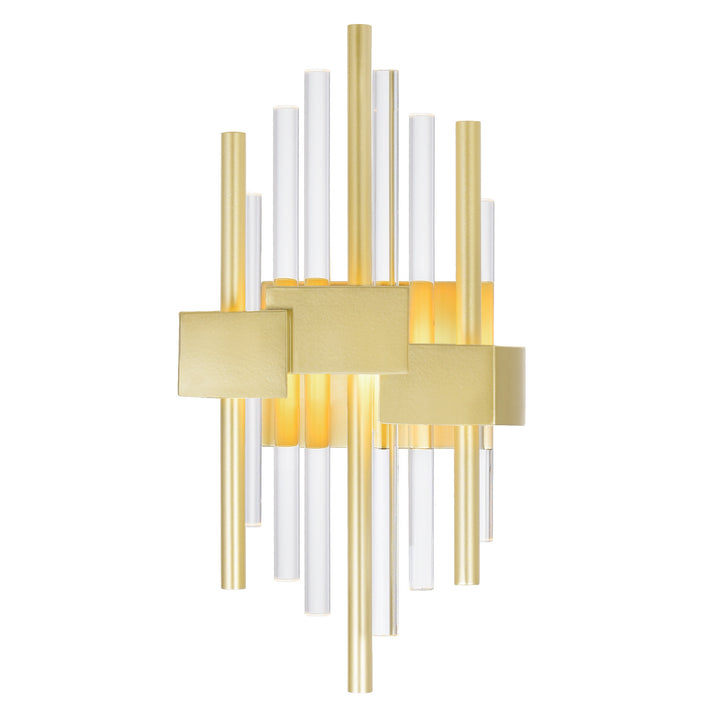 Millipede LED Wall Sconce in Satin Gold - available from The Lighting Shoppe, trusted by Canadian homeowners