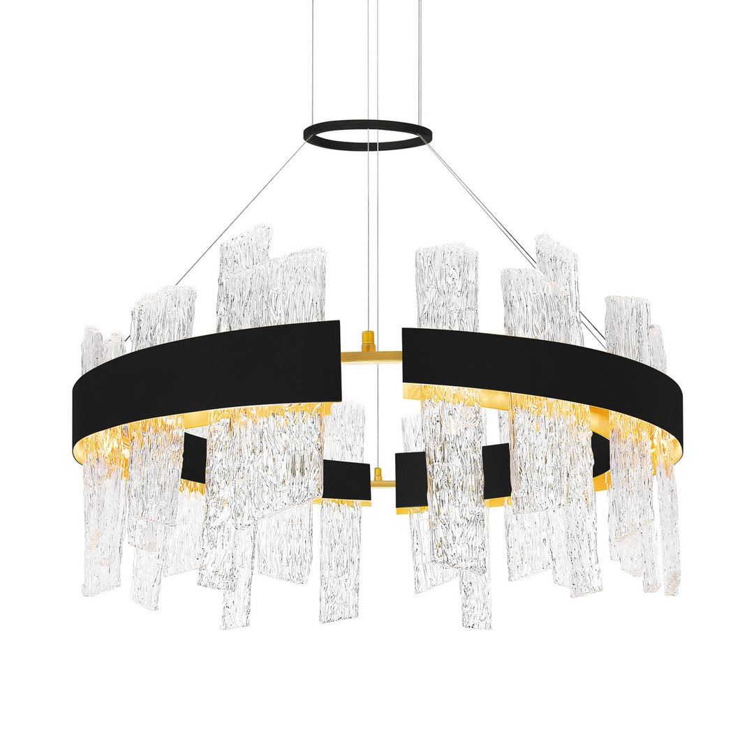 CWI Lighting Canada - 1246P32-101 - LED Chandelier - Guadiana - Black & Satin Gold
