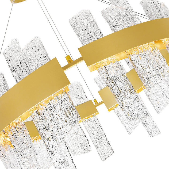 CWI Lighting Canada - 1246P32-602 - LED Chandelier - Guadiana - Satin Gold