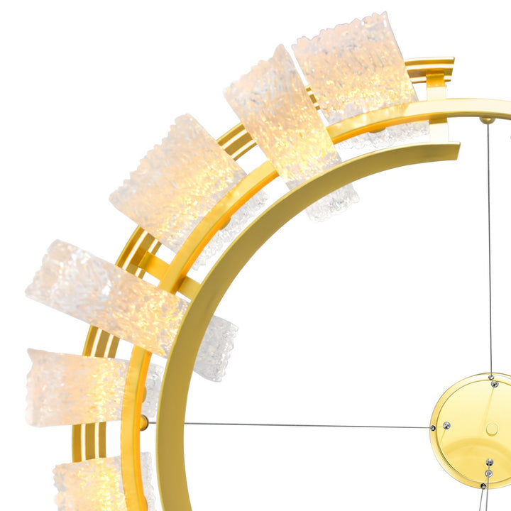 CWI Lighting Canada - 1246P32-602 - LED Chandelier - Guadiana - Satin Gold