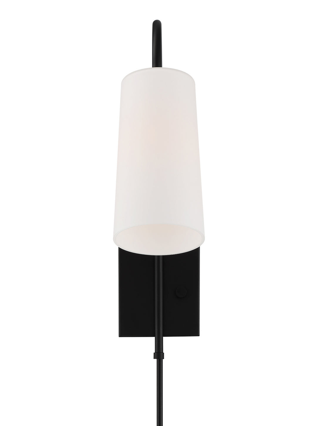 Alexa One Light Wall Sconce in Matte Black - available from The Lighting Shoppe, trusted by Canadian homeowners