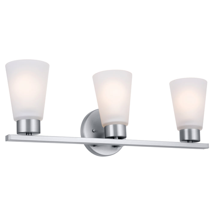 Kichler Canada - 55121NI - Three Light Bath - Stamos - Brushed Nickel
