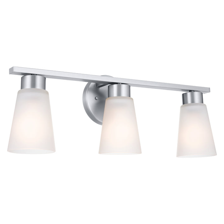 Kichler Canada - 55121NI - Three Light Bath - Stamos - Brushed Nickel