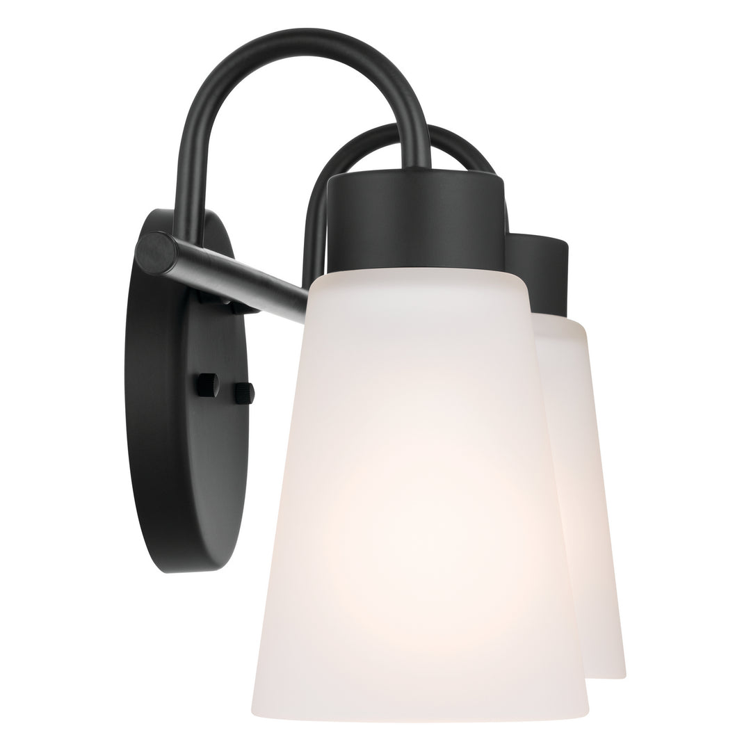 Kichler Canada - 55125BK - Two Light Bath - Erma - Black