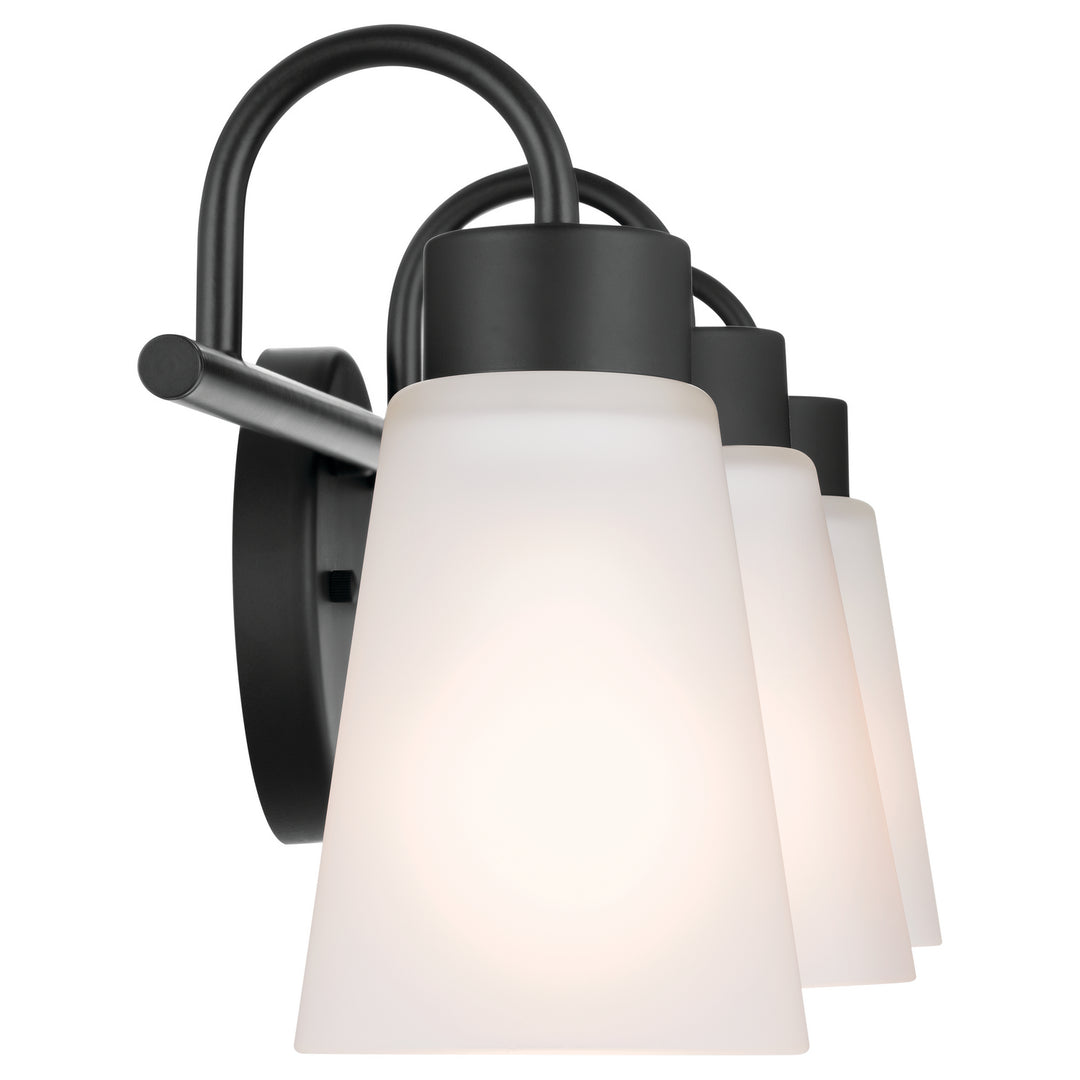 Kichler Canada - 55126BK - Three Light Bath - Erma - Black