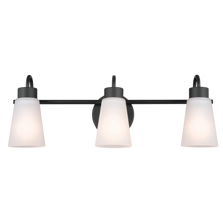 Kichler Canada - 55126BK - Three Light Bath - Erma - Black