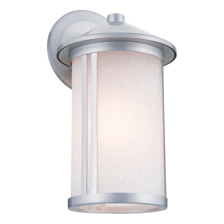 Kichler Canada - 59100BA - One Light Outdoor Wall Mount - Lombard - Brushed Aluminum