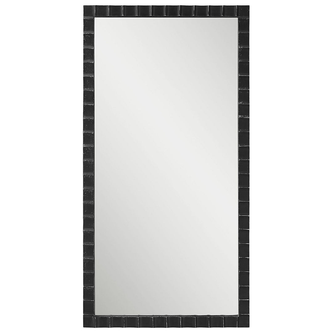 Dandridge Mirror in Matte Black - available from The Lighting Shoppe, trusted by Canadian homeowners