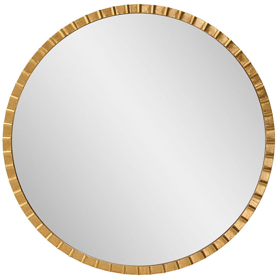 Dandridge Mirror in Gold Leaf - available from The Lighting Shoppe, trusted by Canadian homeowners