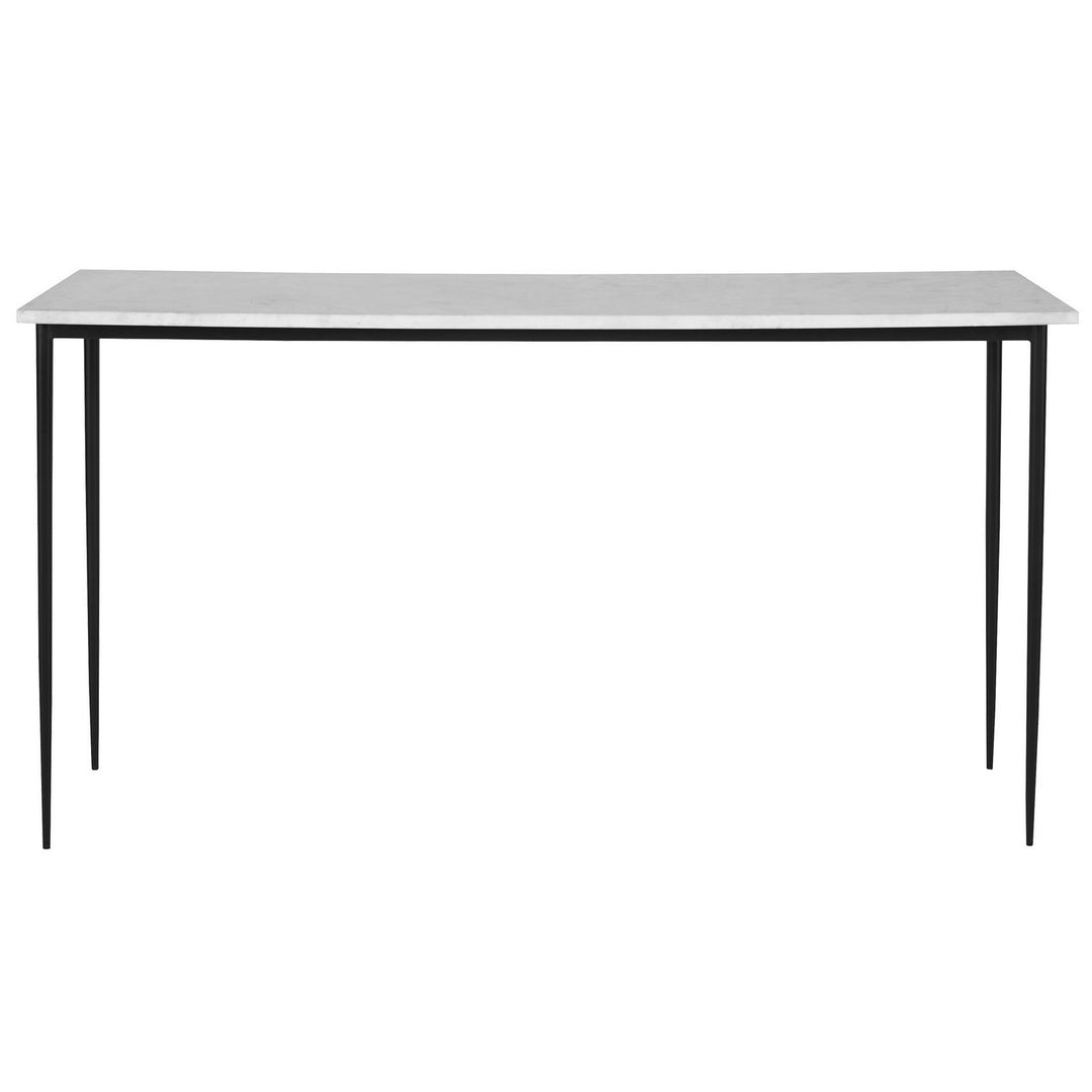 Nightfall Console Table in Satin Black - available from The Lighting Shoppe, trusted by Canadian homeowners