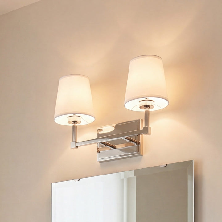 Meridian - M80052PN - Two Light Bathroom Vanity - Polished Nickel