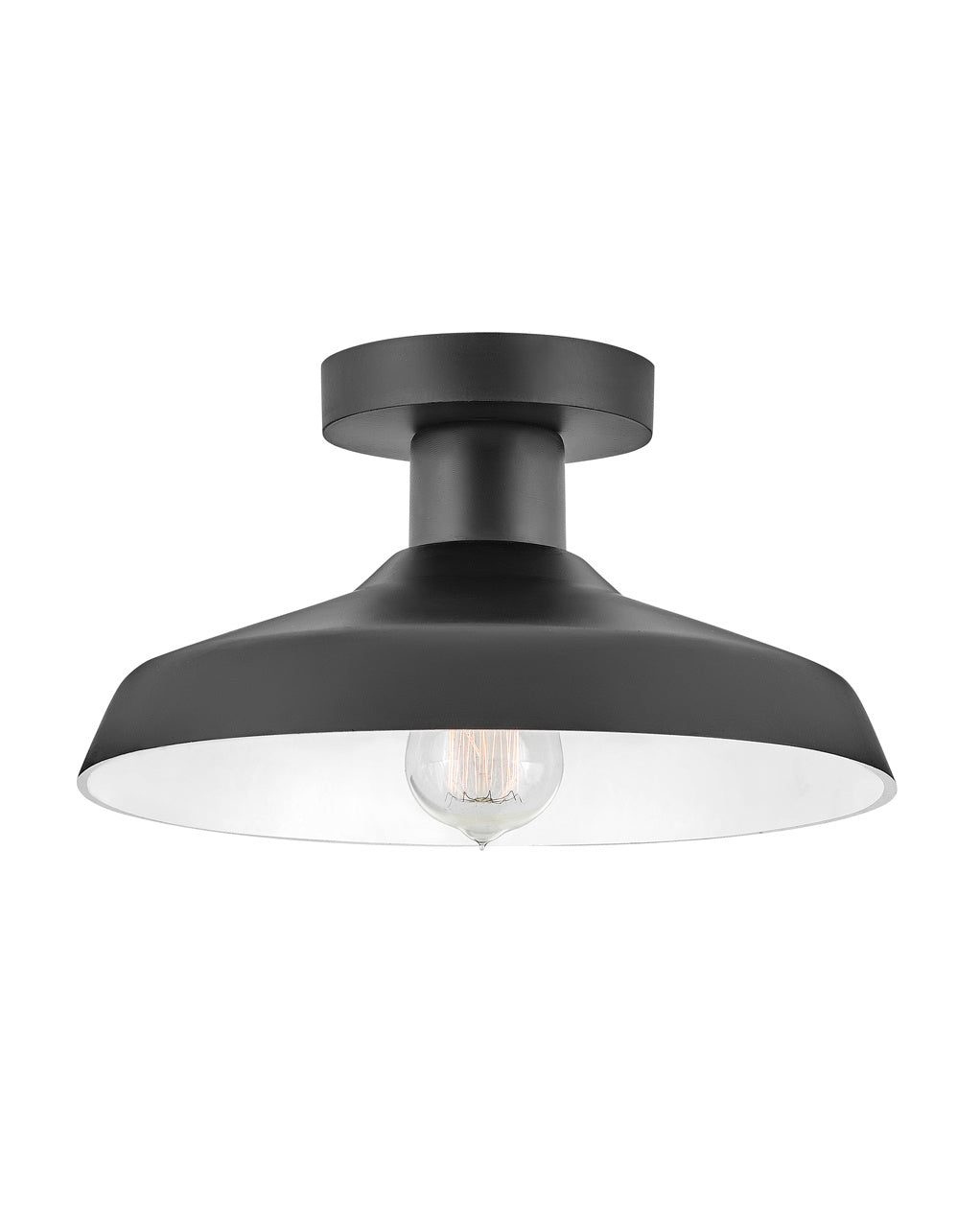 Hinkley Canada - 12072BK - LED Flush Mount - Forge - Black